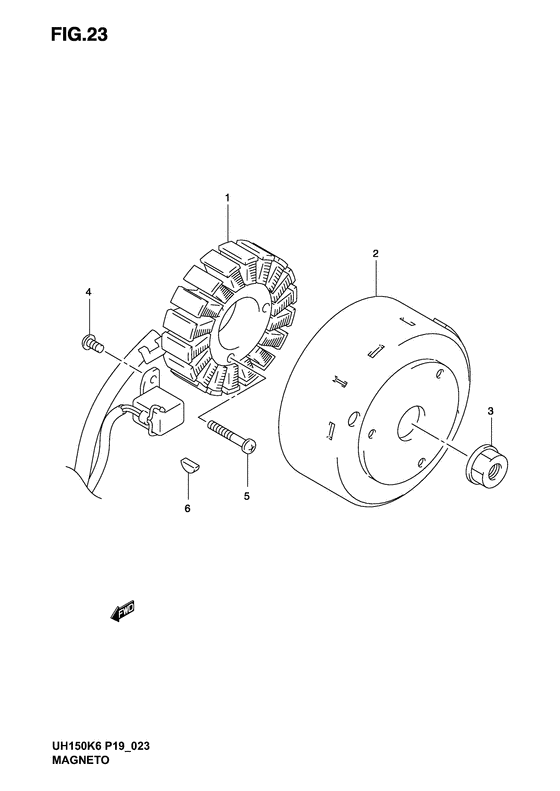 UH150 Зажигание