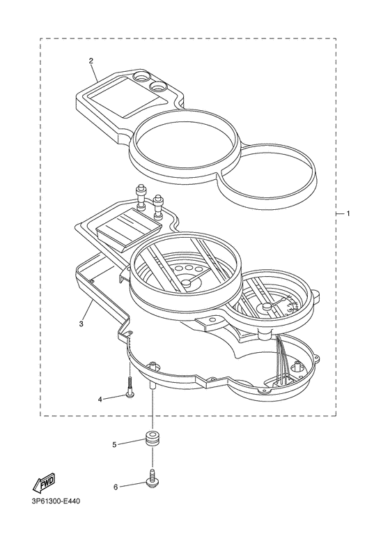 FJR1300A Приборы