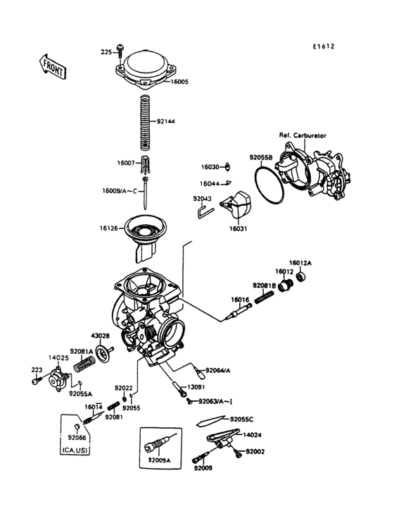 Carburetor parts(1/2)