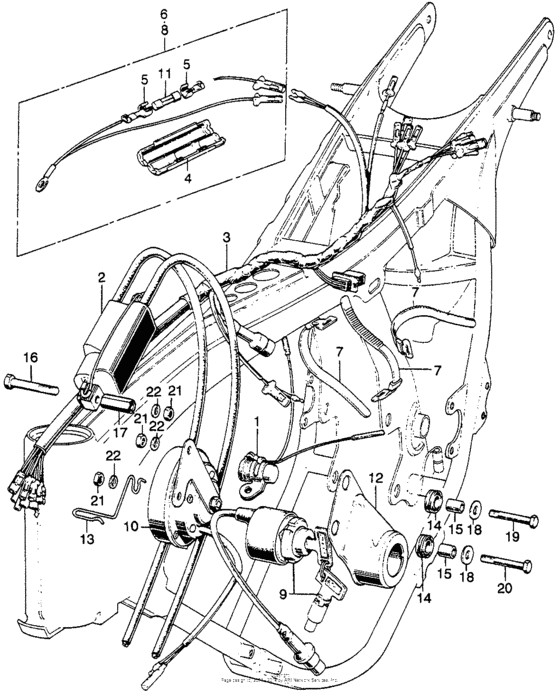 Wire harness + ignition coil