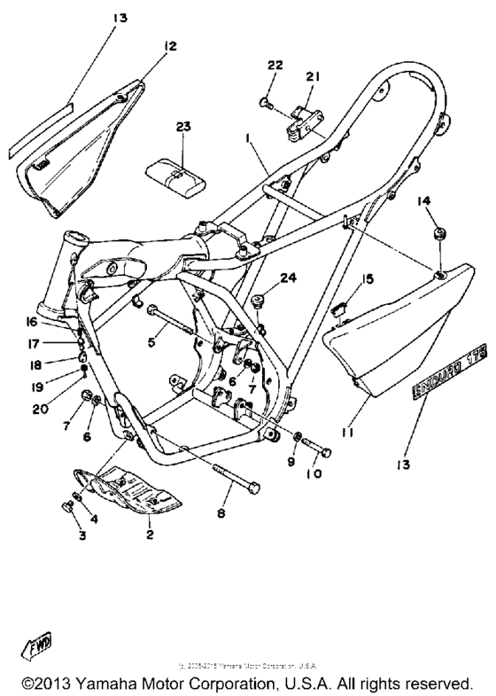Frame - side cover
