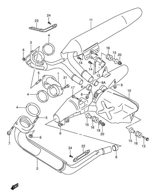 Muffler comp