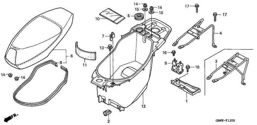 Seat/luggage box
