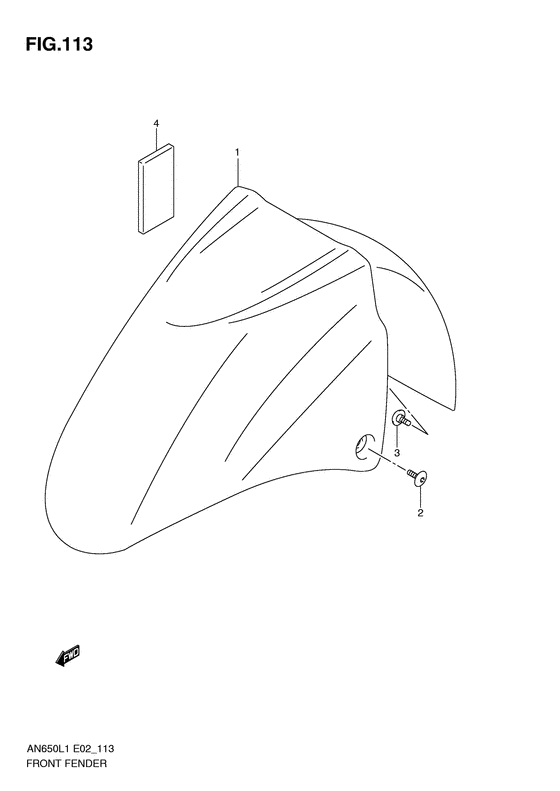 AN650 Переднее крыло