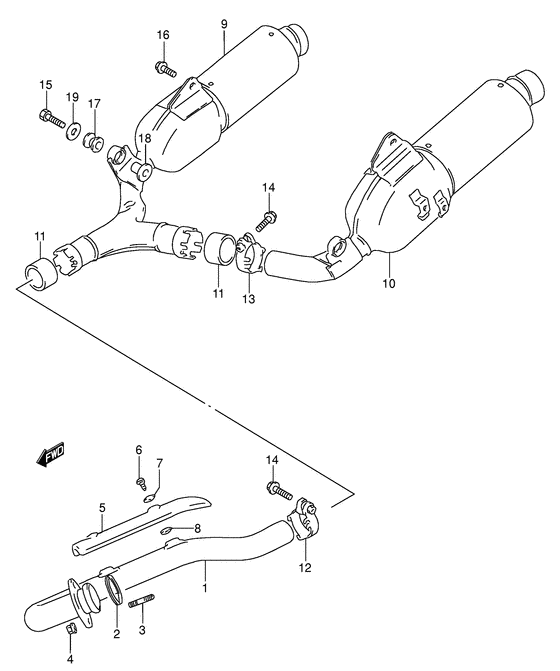 Muffler comp