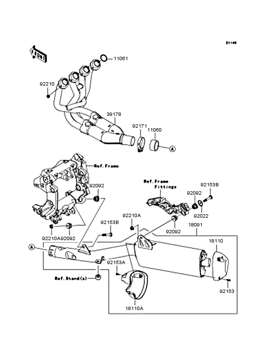 ZG1400 Глушитель