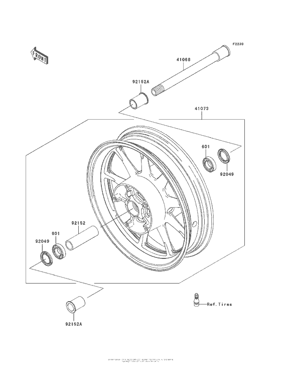 Front Wheel (E9F-Eaf)