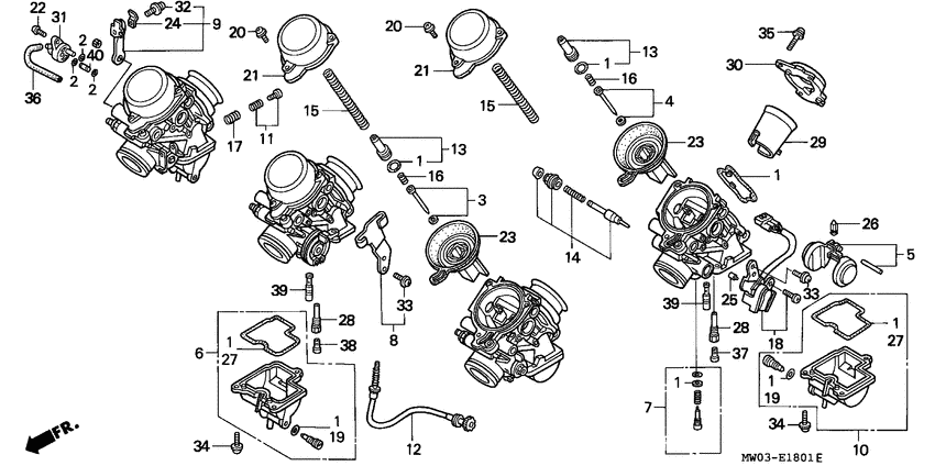 Carburetor assy