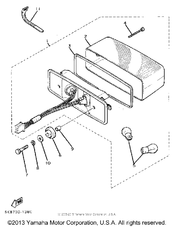 XV920RH Фонарь