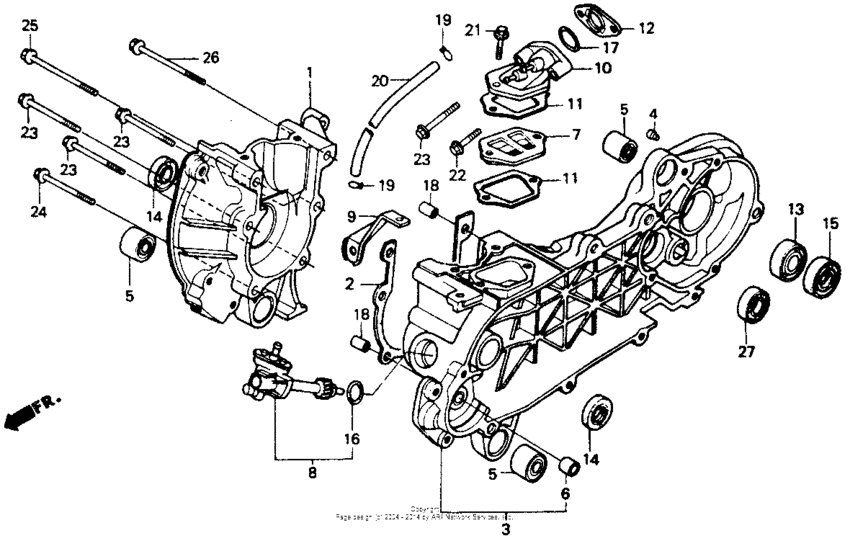 Crankcase 85