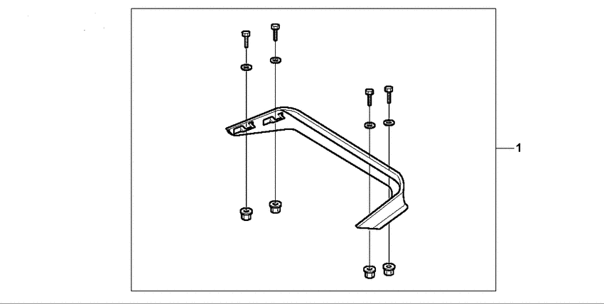 GL1500A Trunk spoiler