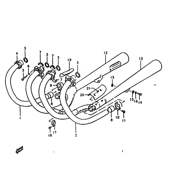 Muffler comp