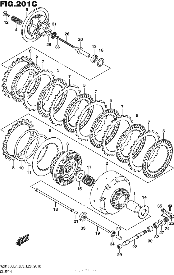 Clutch (Vzr1800Bzl7 E28)