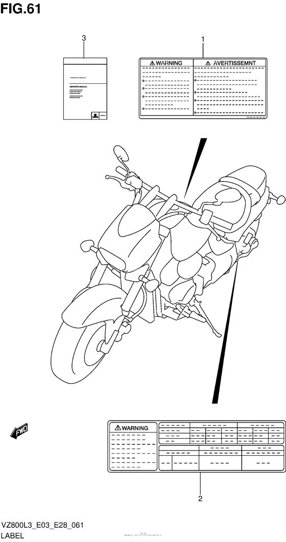 VZ800 Label (Vz800L3 E33)
