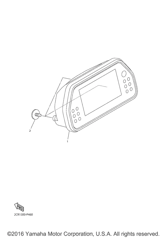 YZF-R1S Приборы