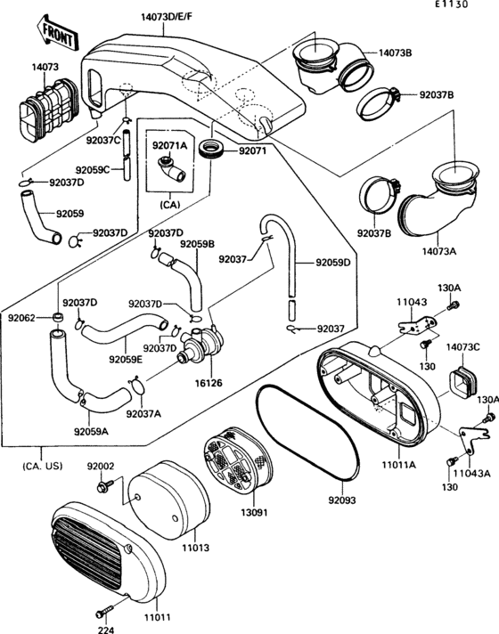 Air filter(1/2)