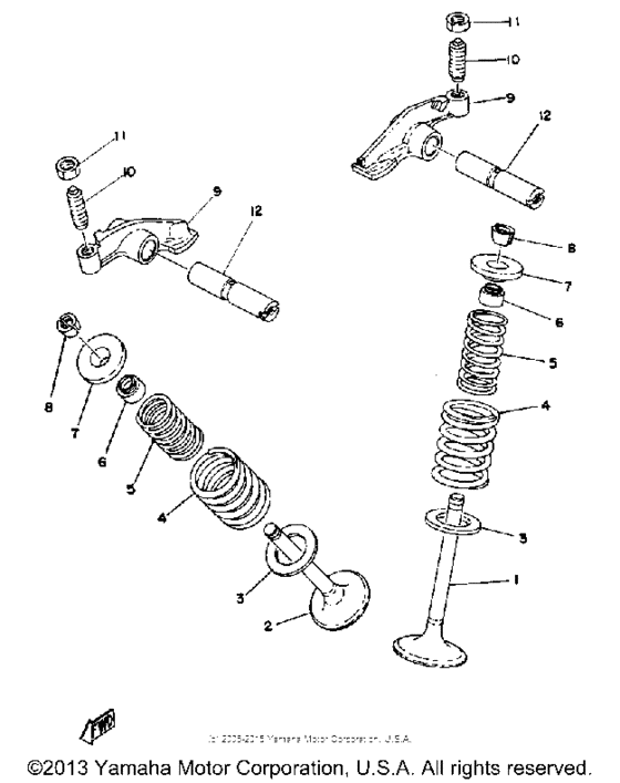 Valve - rocker arm