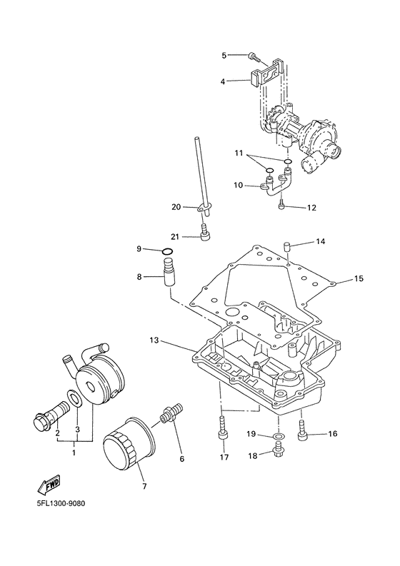 YZF-R7 Масляный фильтр