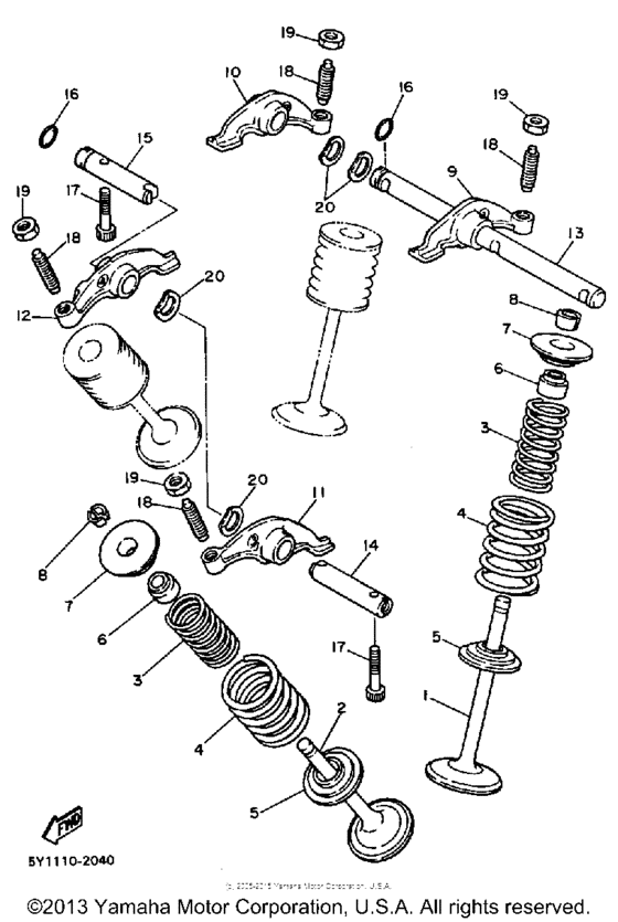 TT600N Клапана