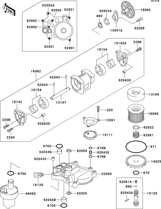 Oil pump/oil filter(1/2)