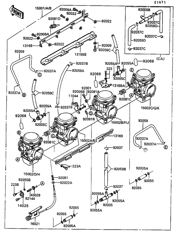 Carburetor assy