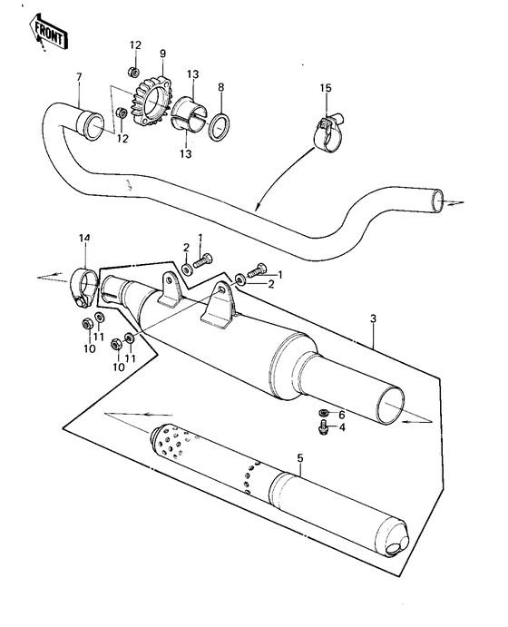 Muffler comp