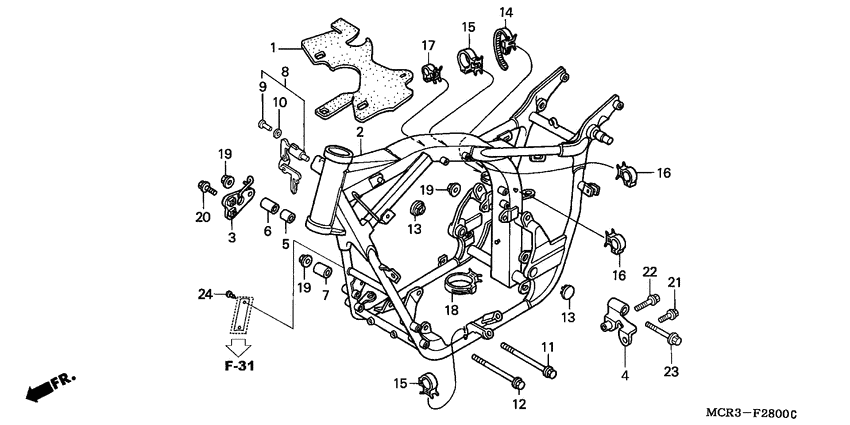 Frame body