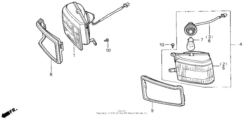 Cornering lamp se