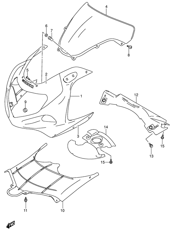 Cowling body