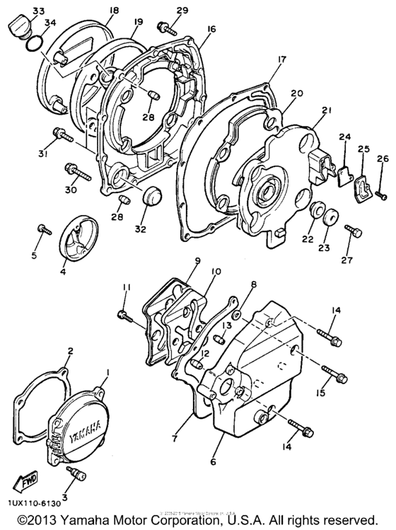 FJ1200S Боковые крышки