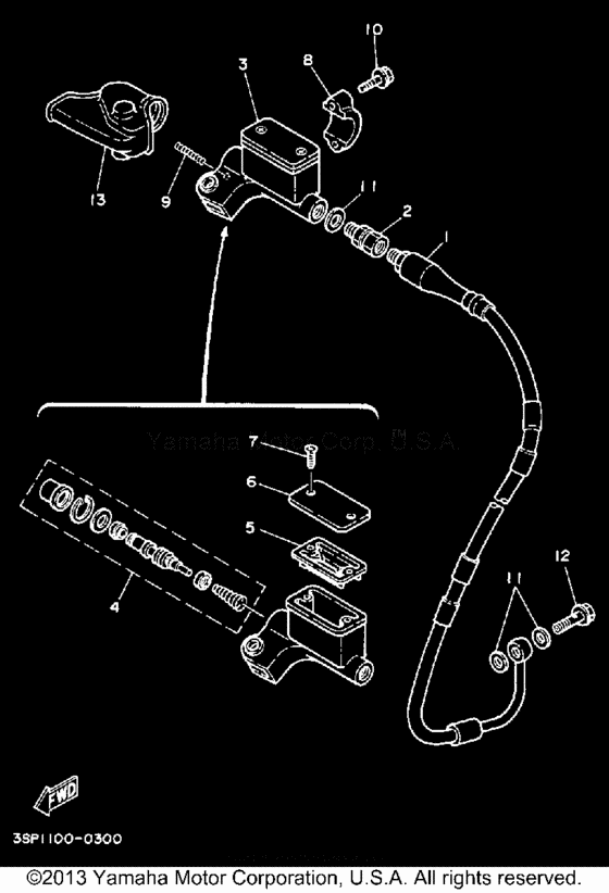  Главный тормозной цилиндр