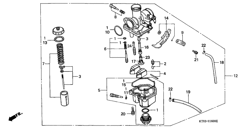 Carburetor assy