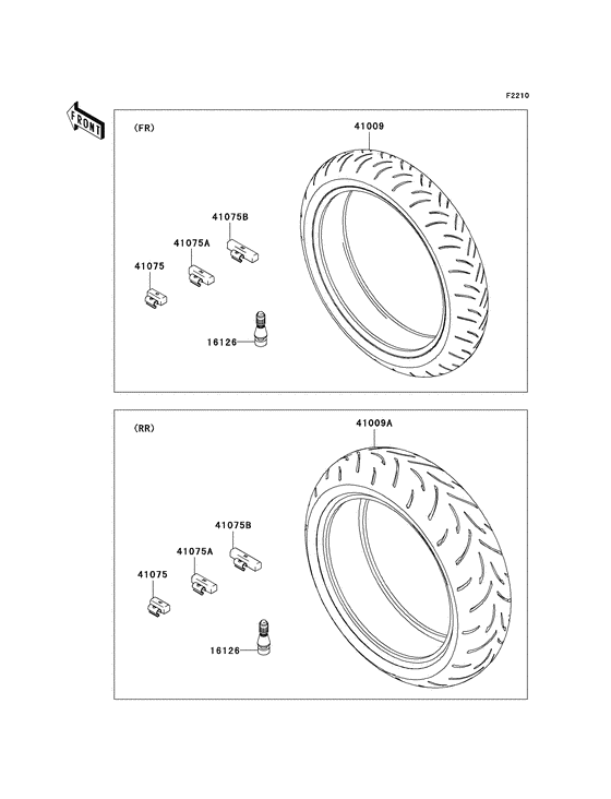ZX600 Покрышки