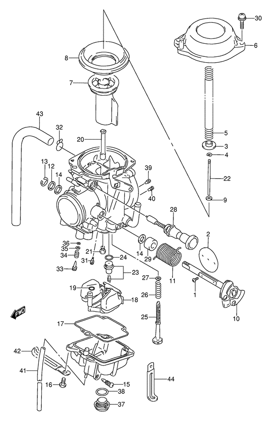 Carburetor assy
