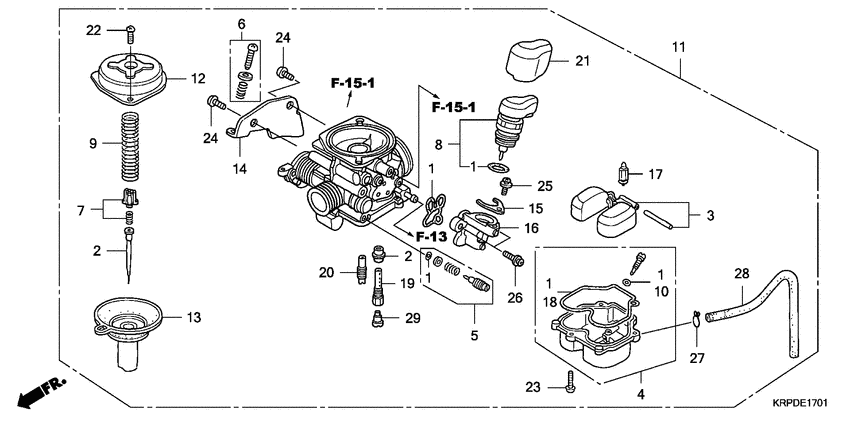 Carburetor assy