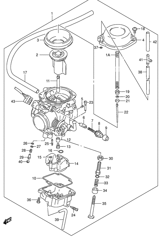 Carburetor assy