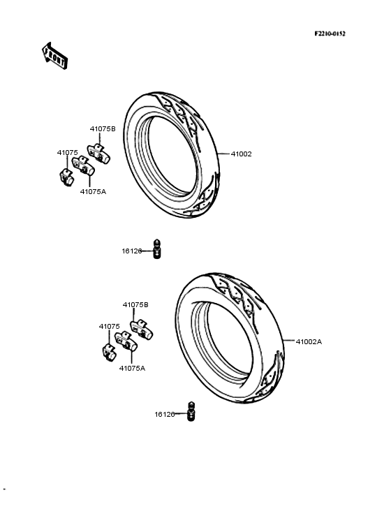 ZX400 Колеса,покрышки