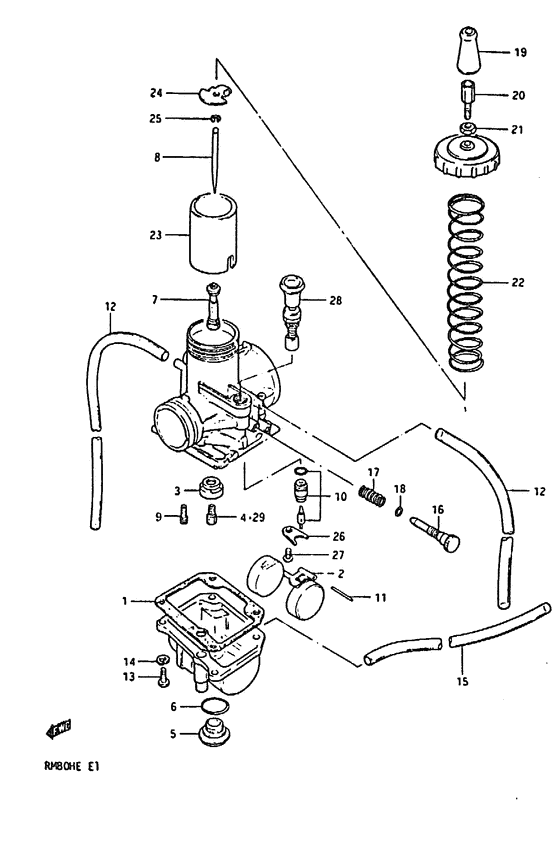 Carburetor assy