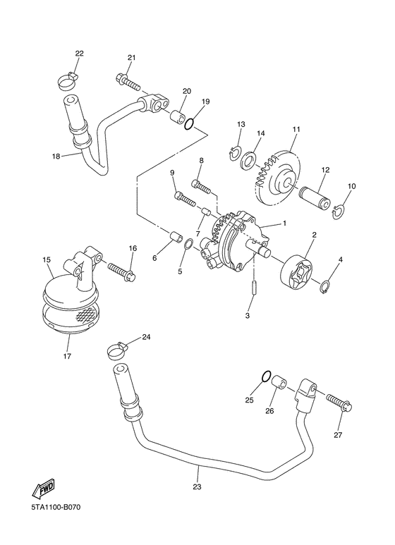  Масляный насос