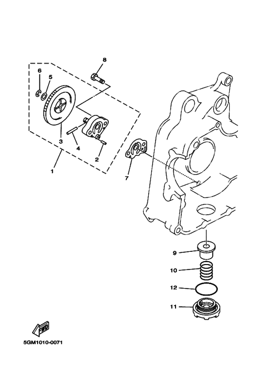 YP250 Маслонасос