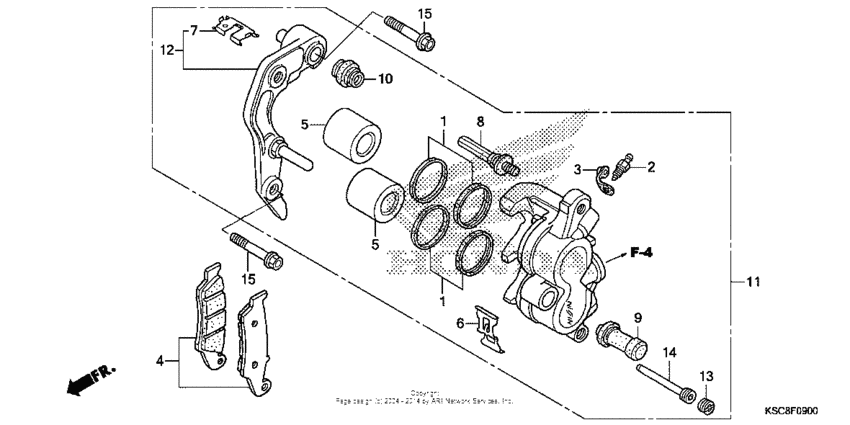  Передний суппорт