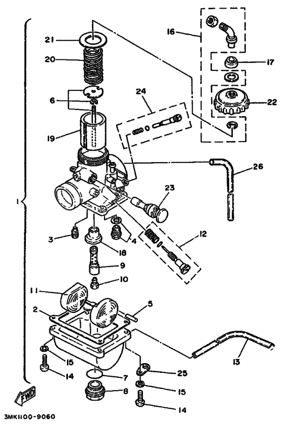 Carburetor assy