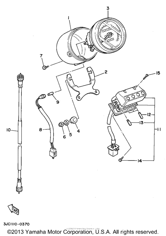 XV535SG Приборы
