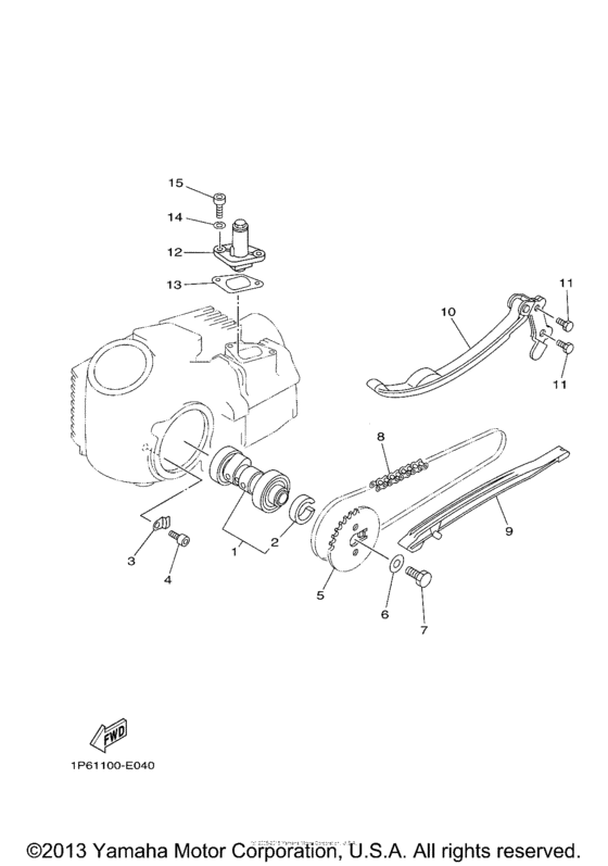 TTR50EW Цепь механизма газораспределения