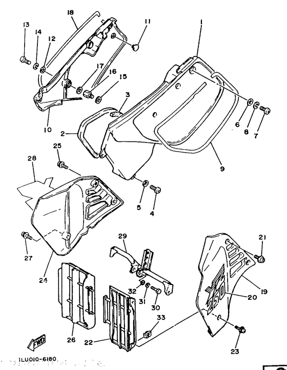 Side cover / oil tank