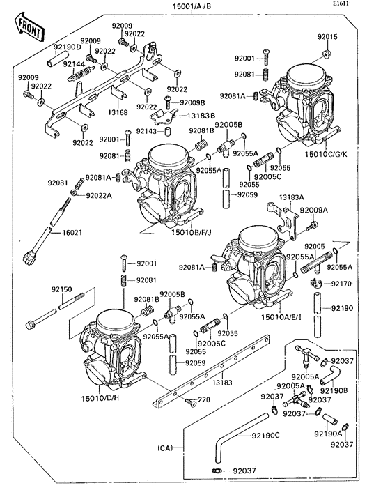 Carburetor assy