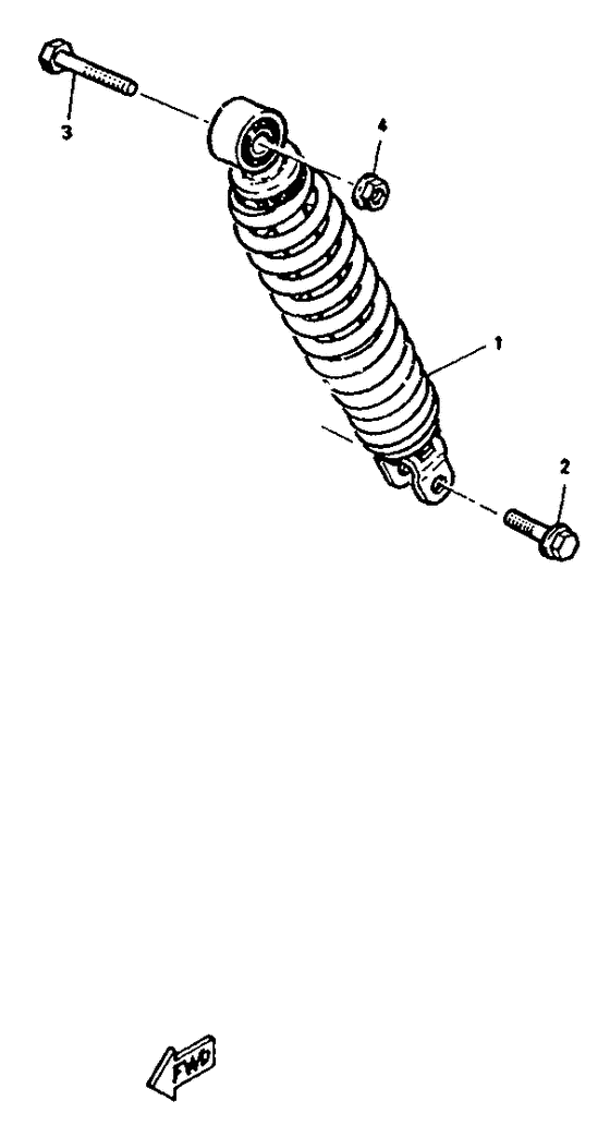 YM50 Задняя подвеска