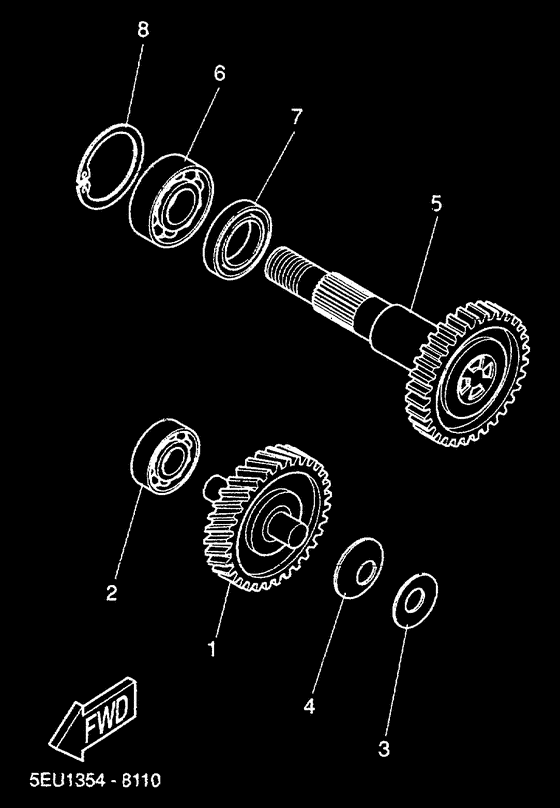 YH50 Трансмиссия