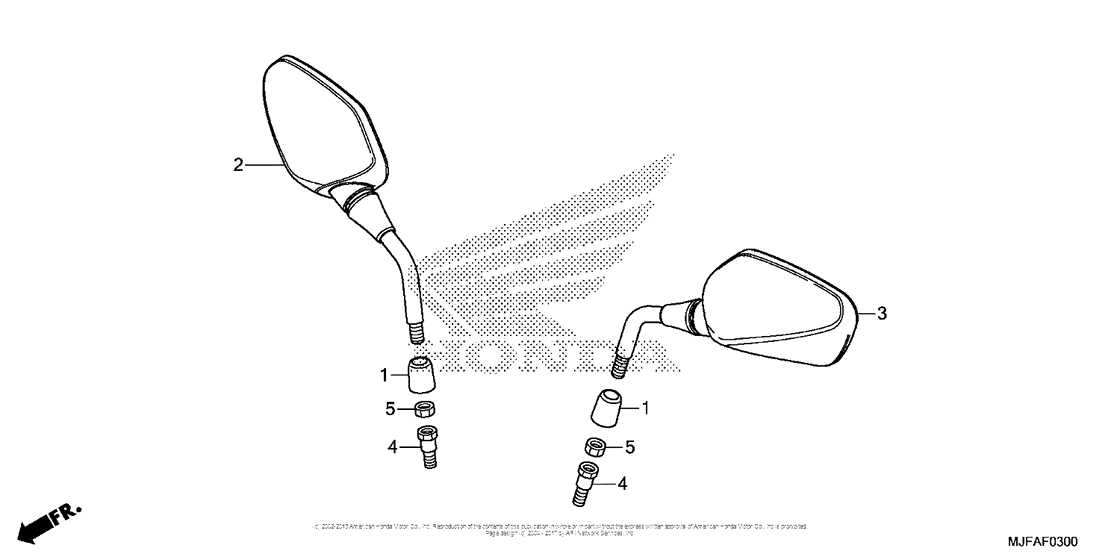 CTX700 Зеркало