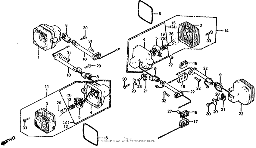 Turn signal 79-80